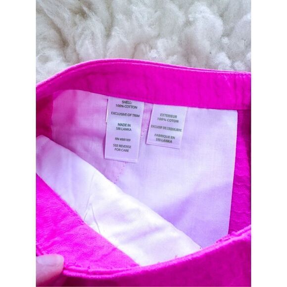 Lilly Pulitzer Adie Shorts Hot Punk Size 0 (S) - Picture 4 of 5